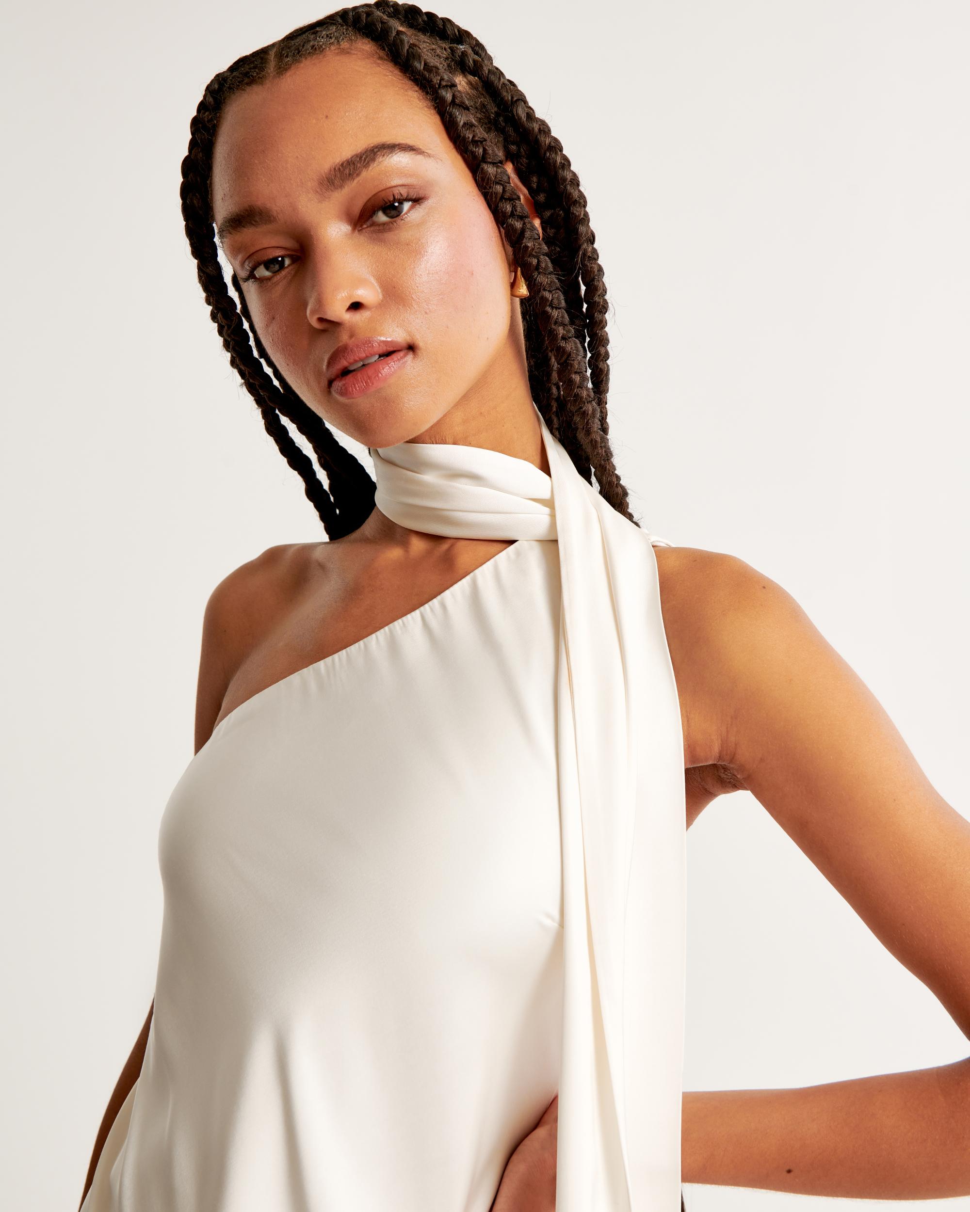 Scarf Slip Mini Dress Product Image