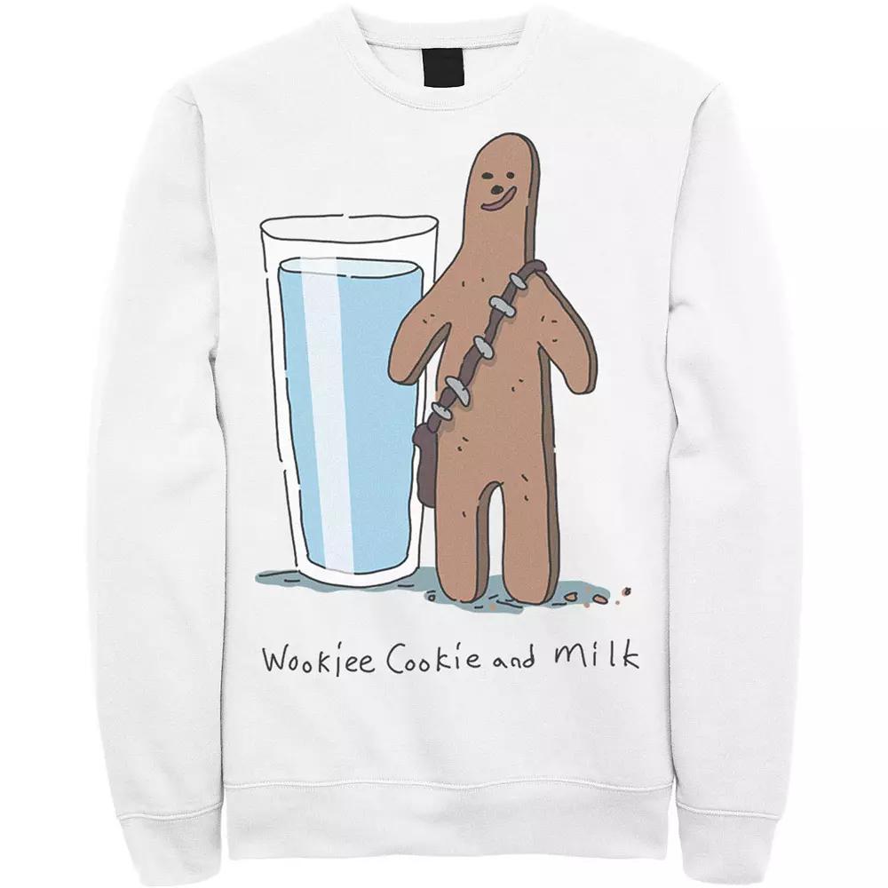 Men's Star Wars Chewbacca Wookiee Cookie And Milk Sweatshirt,  Product Image