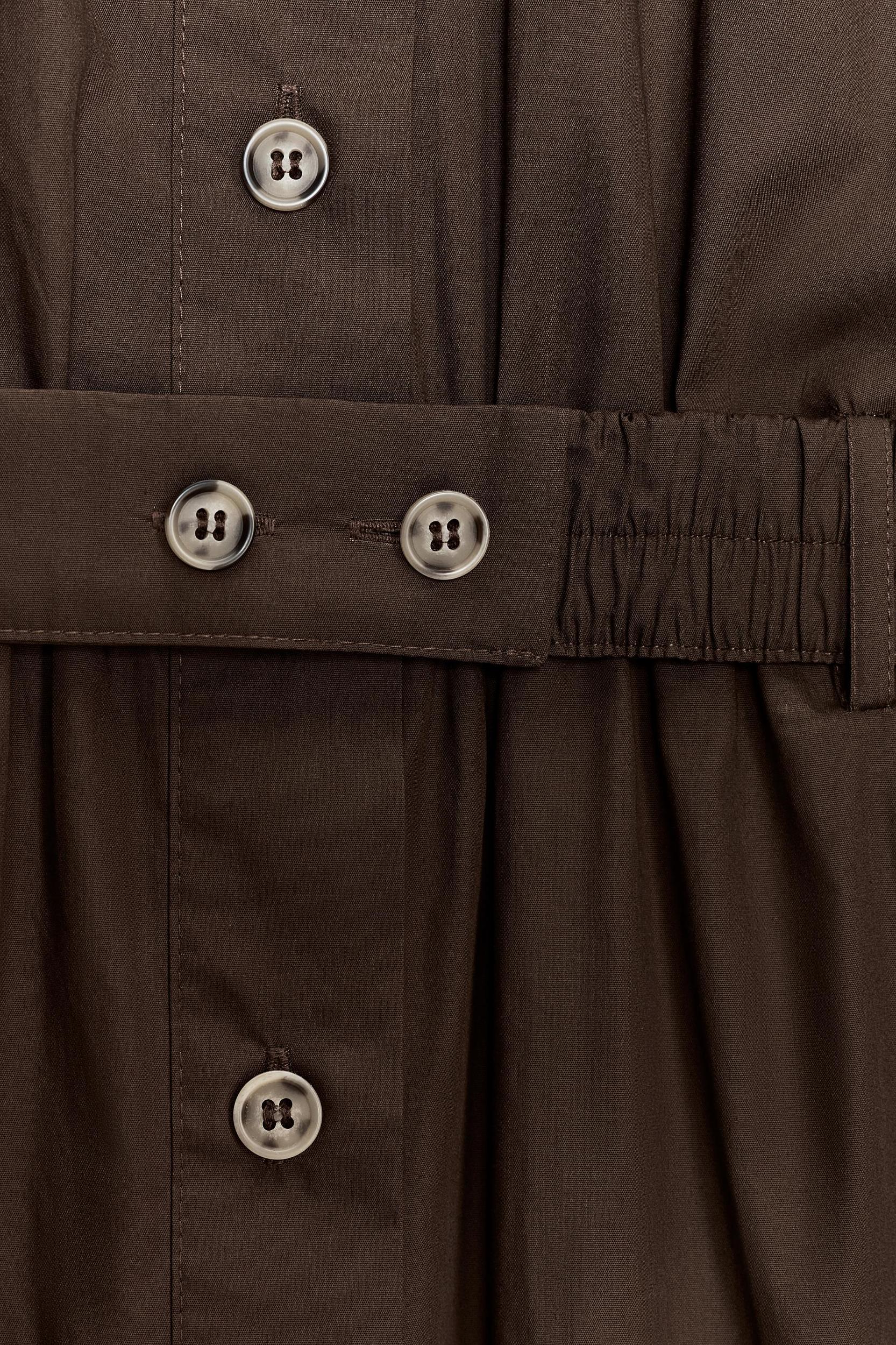 LONG POPLIN JUMPSUIT Product Image