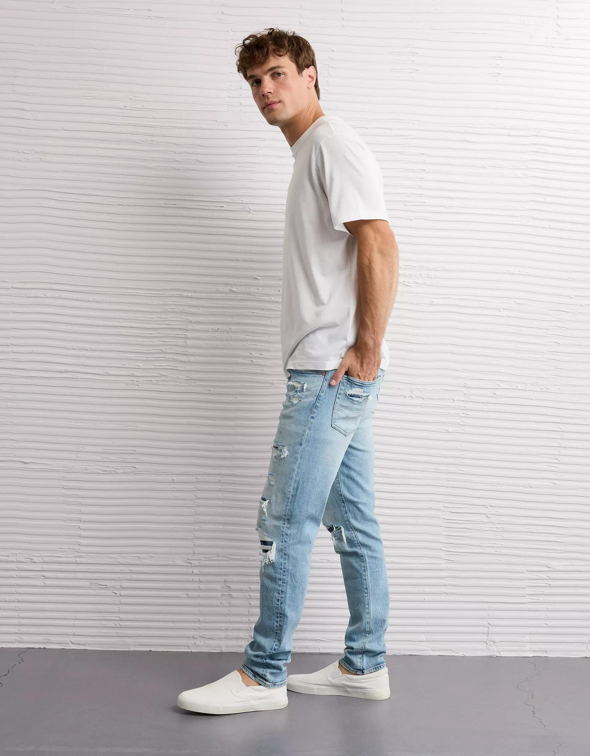 AE AirFlex+ Patched Athletic Fit Jean Product Image