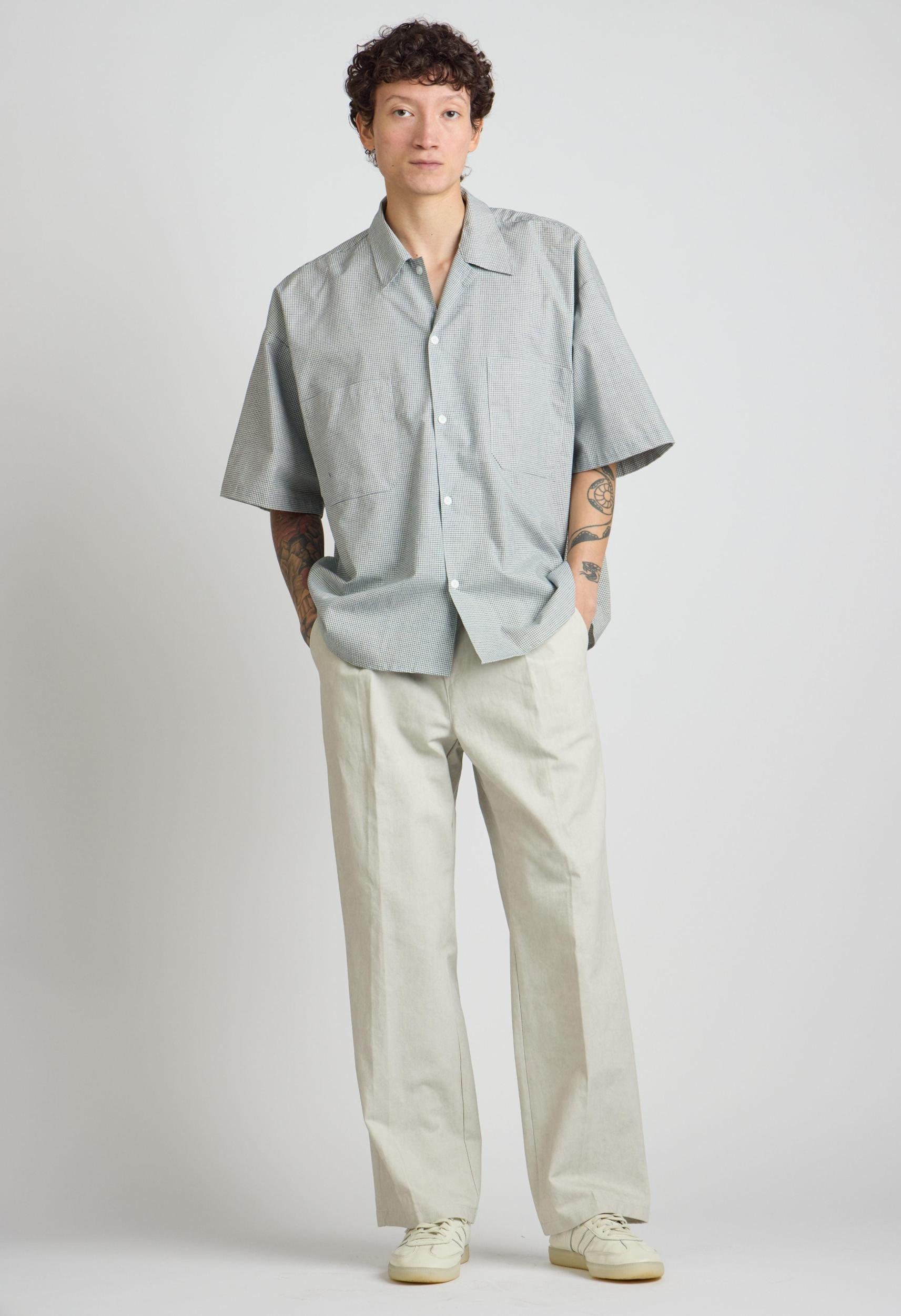 Archie Trouser in Light Grey Product Image