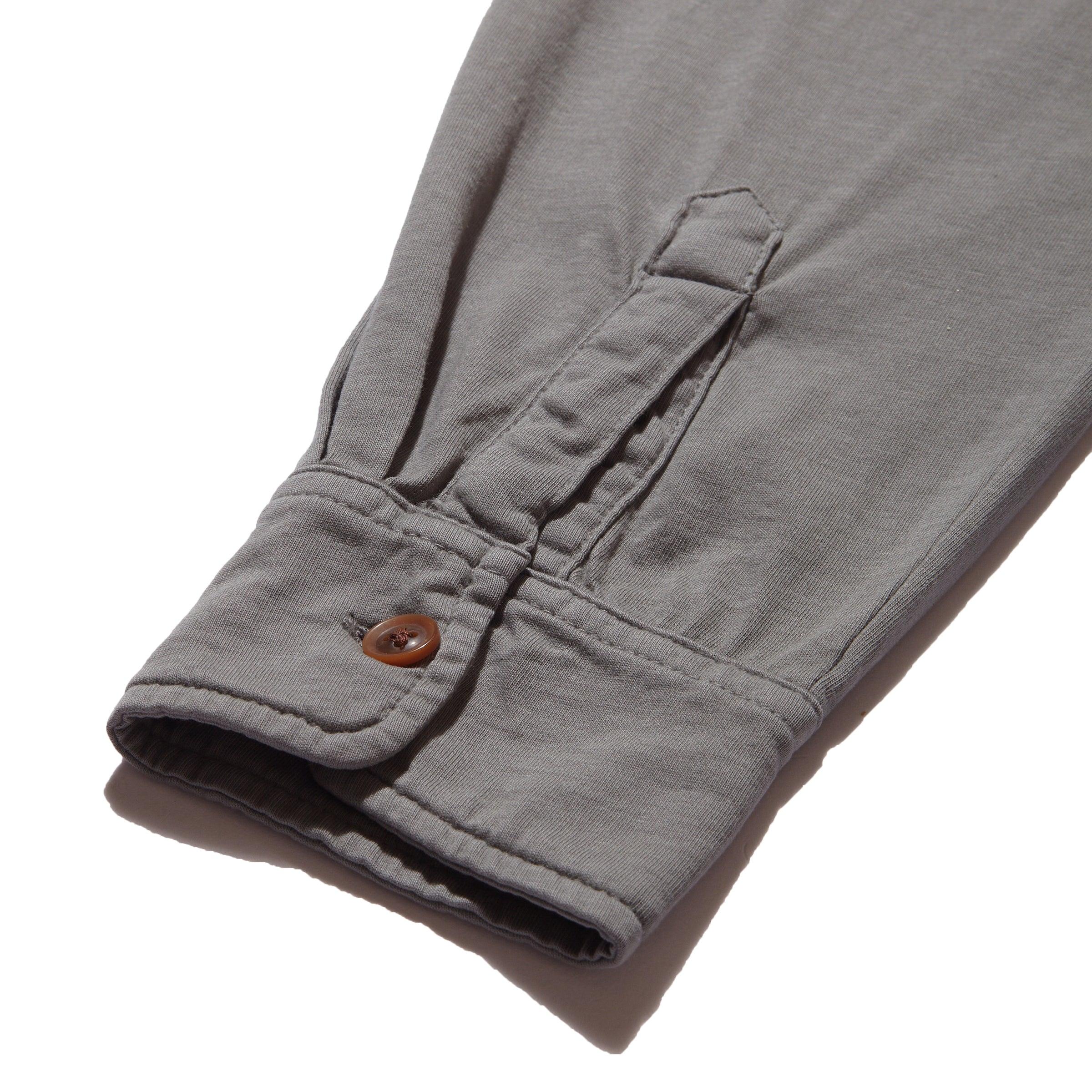 Pima Cotton Long Sleeve  Polo - Moon Mist Product Image