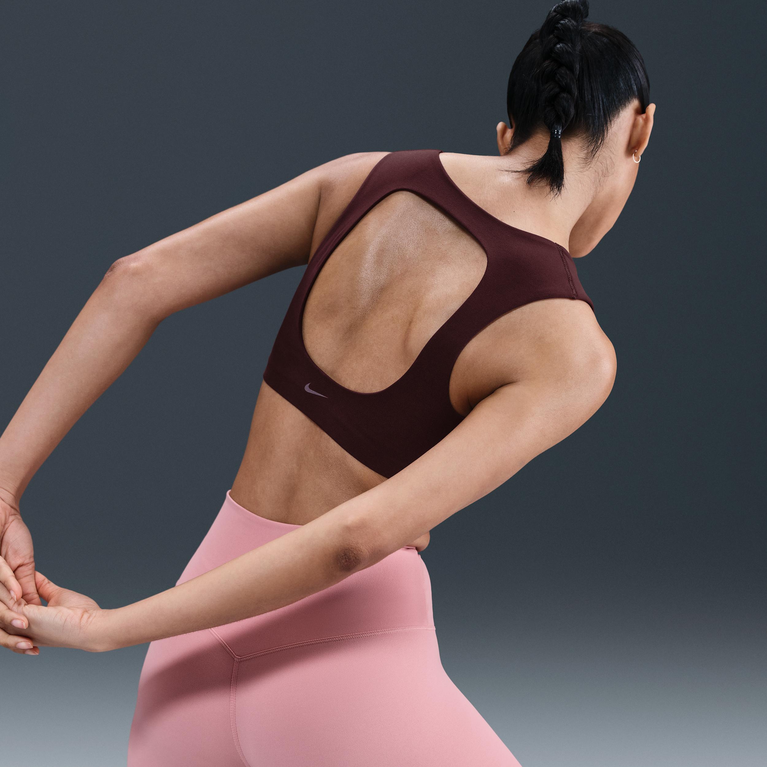 Nike Womens Zenvy Light-Support Lightly Lined Sports Bra | HQ3956-652 Product Image