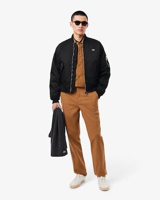 Water-Repellent Padded Bomber Jacket Product Image