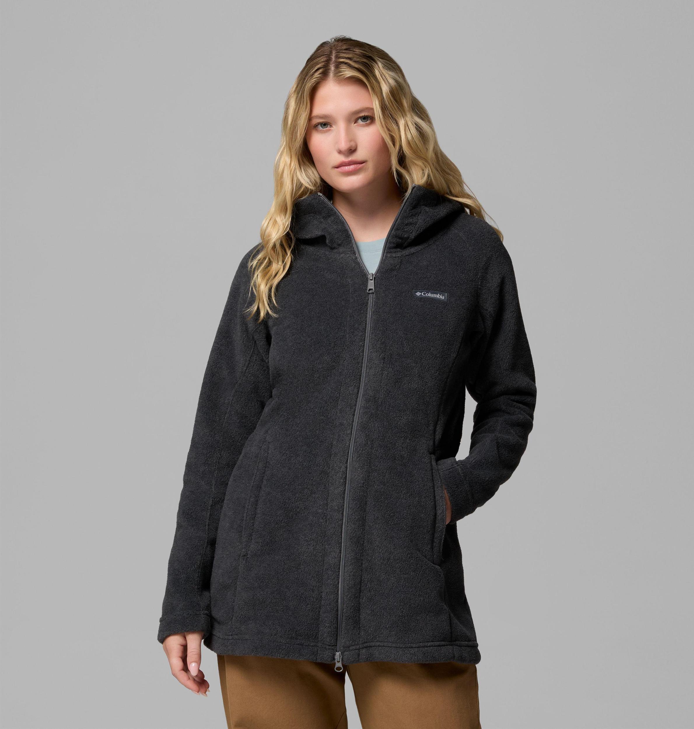 Columbia Womens Benton Springs II Long Fleece Hoodie- Product Image