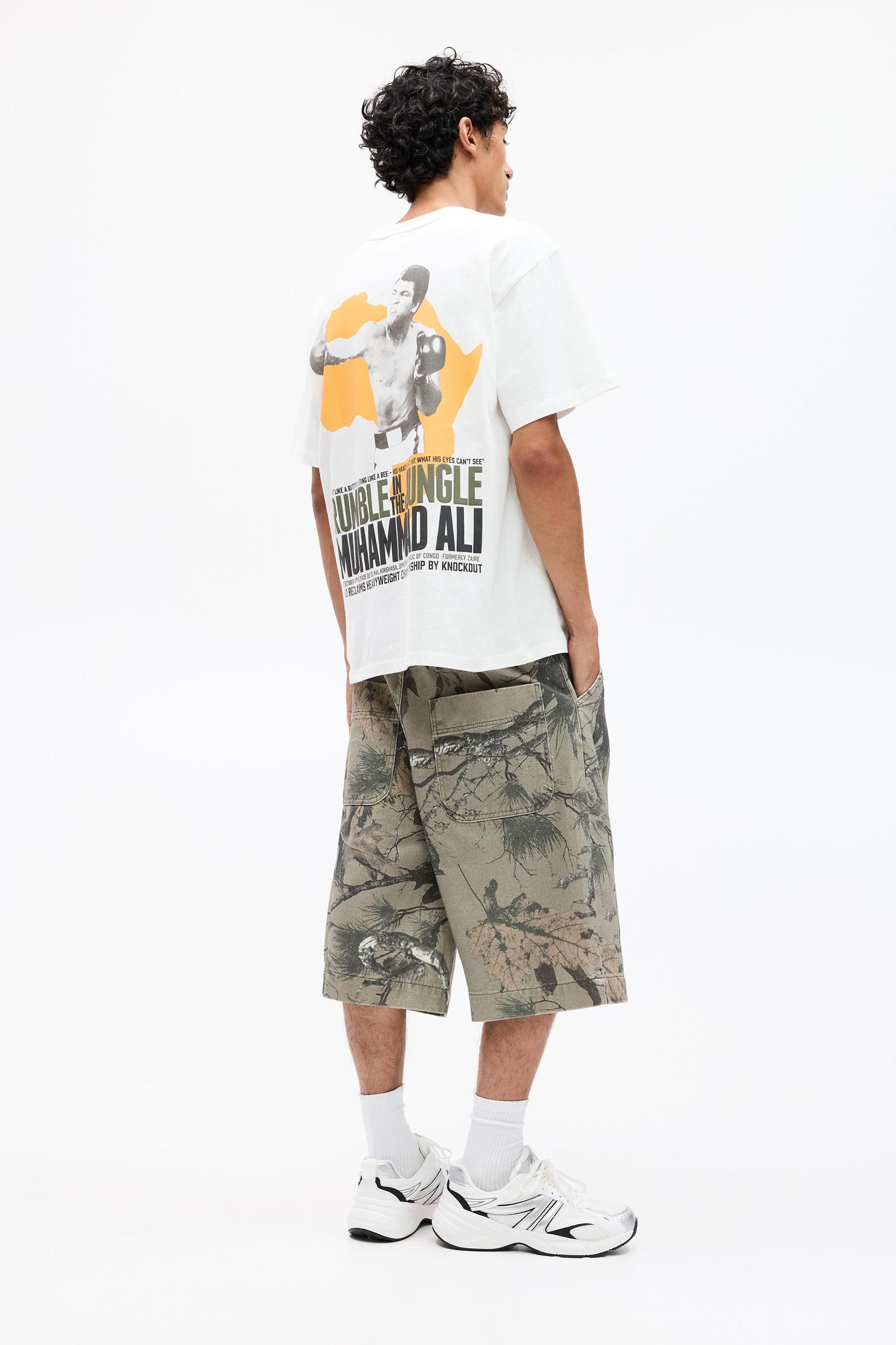 Muhammad Ali white T-shirt Product Image