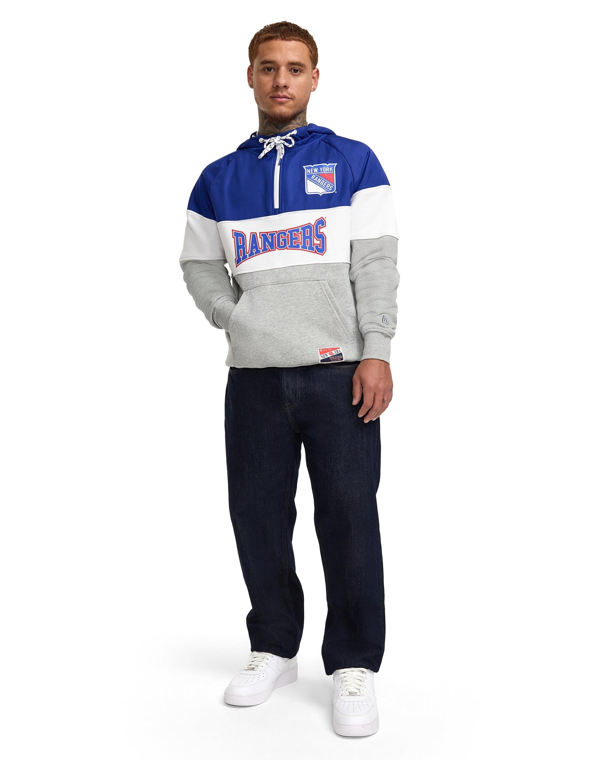 Montreal Canadiens Throwback Color Block Hoodie Male Product Image