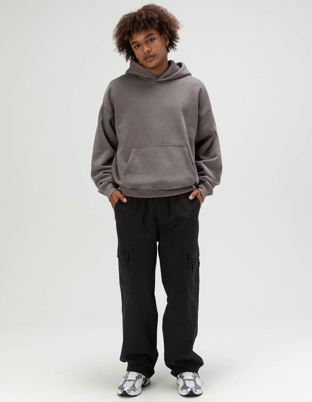 RSQ Mens Oversized Hoodie - DARK GRAY Product Image