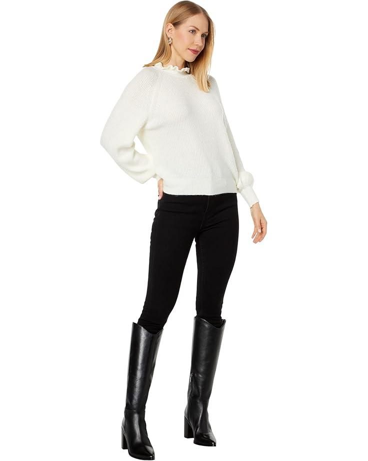 Short Sleeve V-neck Sweater Product Image