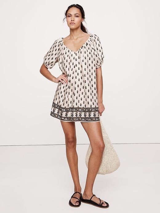 Viscose-Linen Mini Dress Product Image