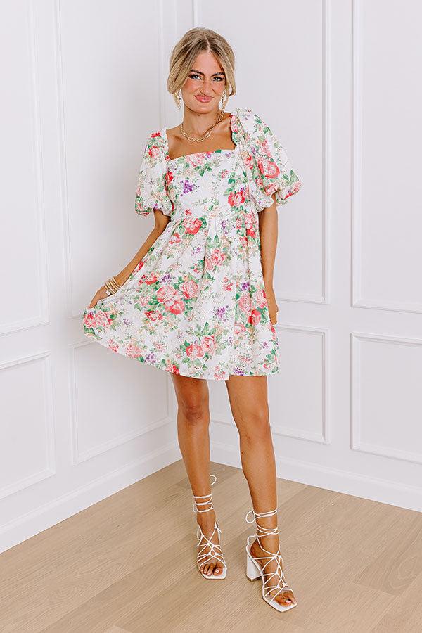 Garden Bliss Eyelet Mini Dress Product Image