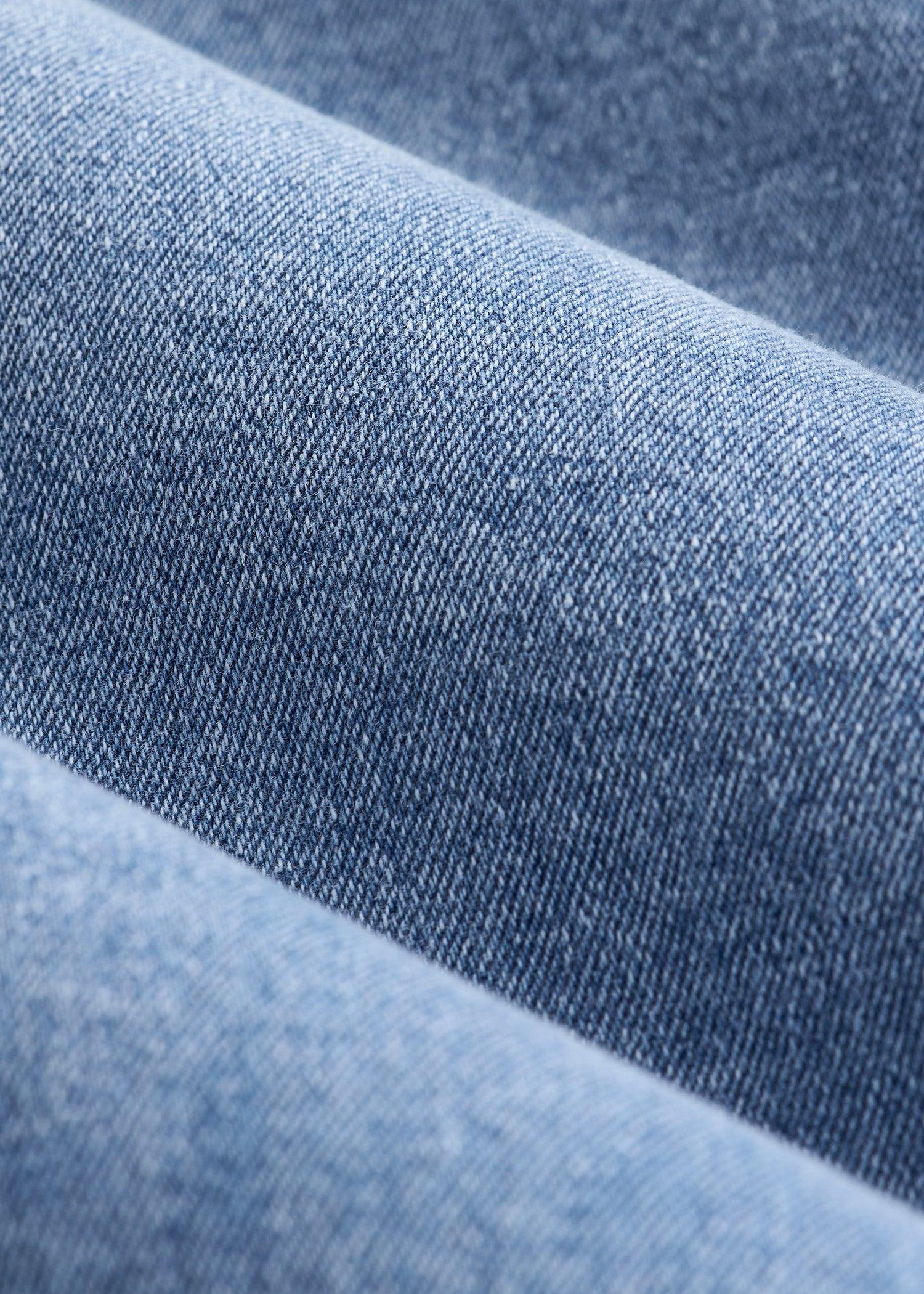 A.T. Basics Men's J1 Straight Fit Jeans for Tall Men in Tufts Blue Male Product Image