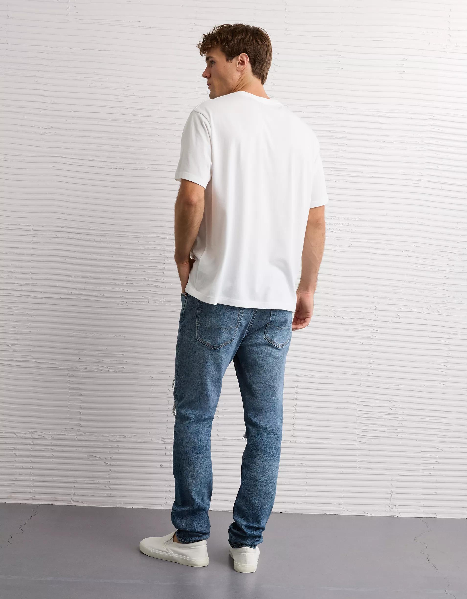 AE AirFlex+ TENCEL™ Fibers Patched Athletic Fit Jean Product Image
