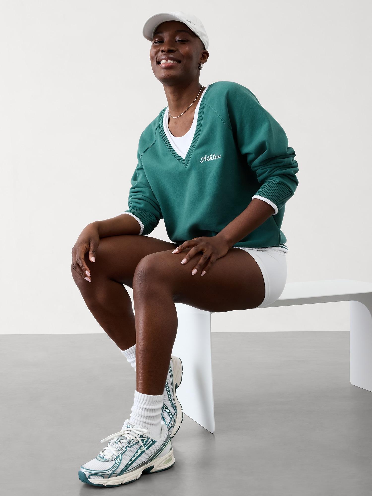 Forever Fleece V-Neck Sweatshirt Product Image