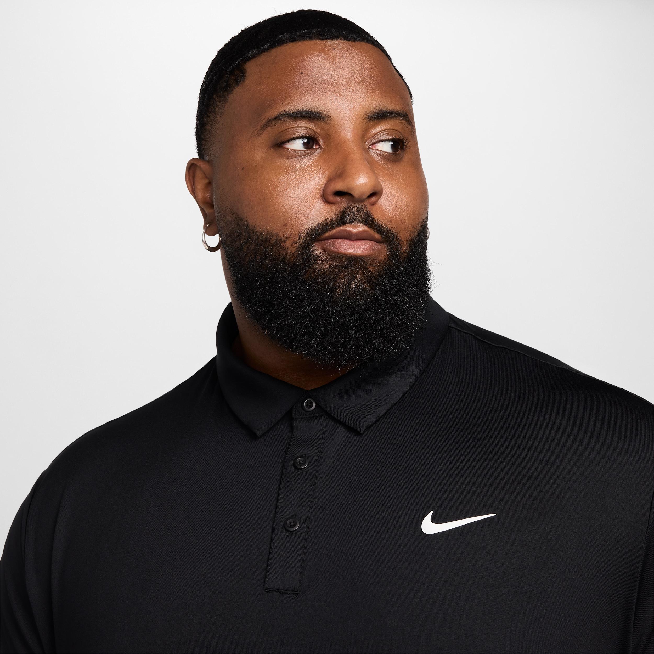 Nike Mens Tour Dri-FIT Solid Golf Polo | FZ7481-010 Product Image