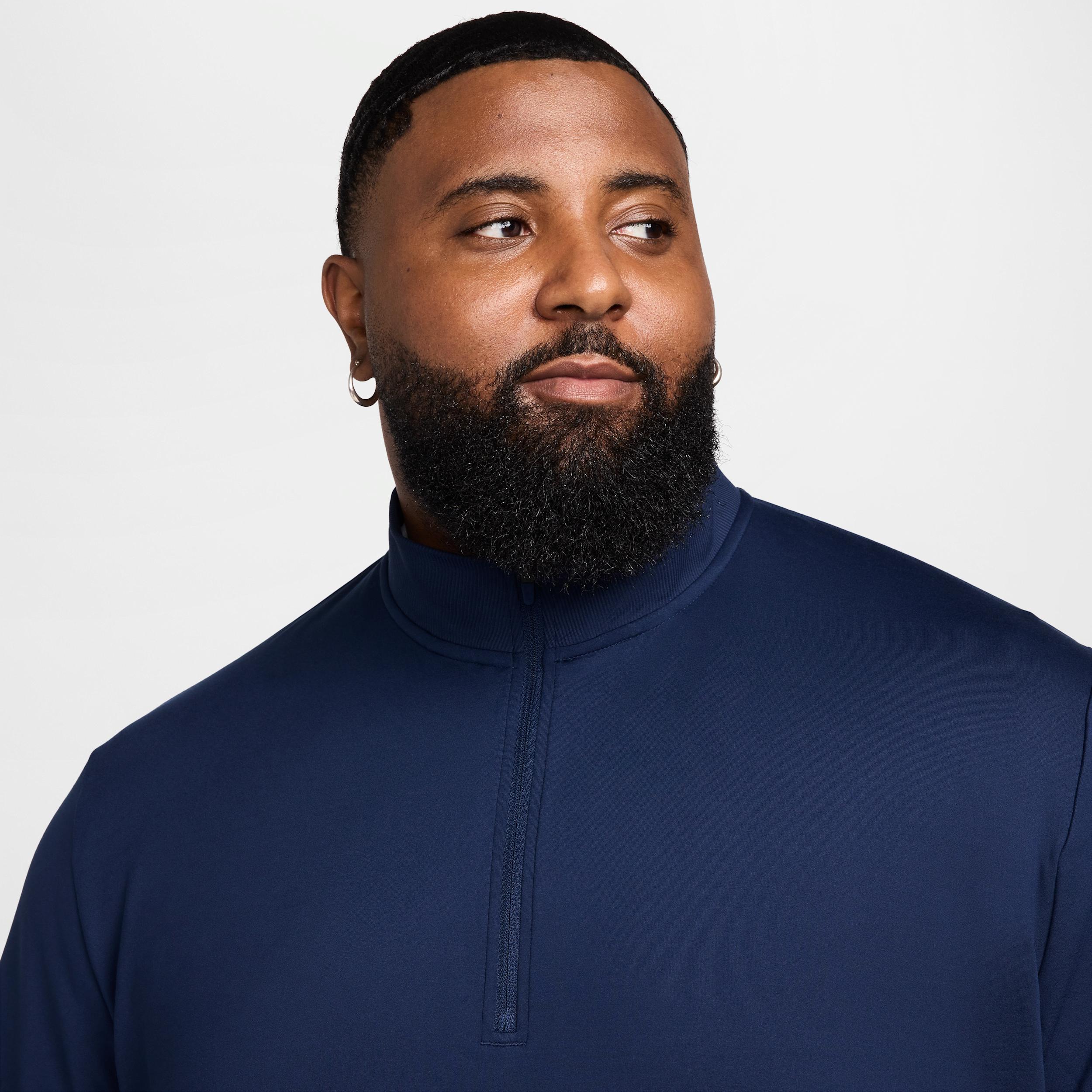 Nike Mens Tour 1/2-Zip Golf Top | FZ7522-410 Product Image