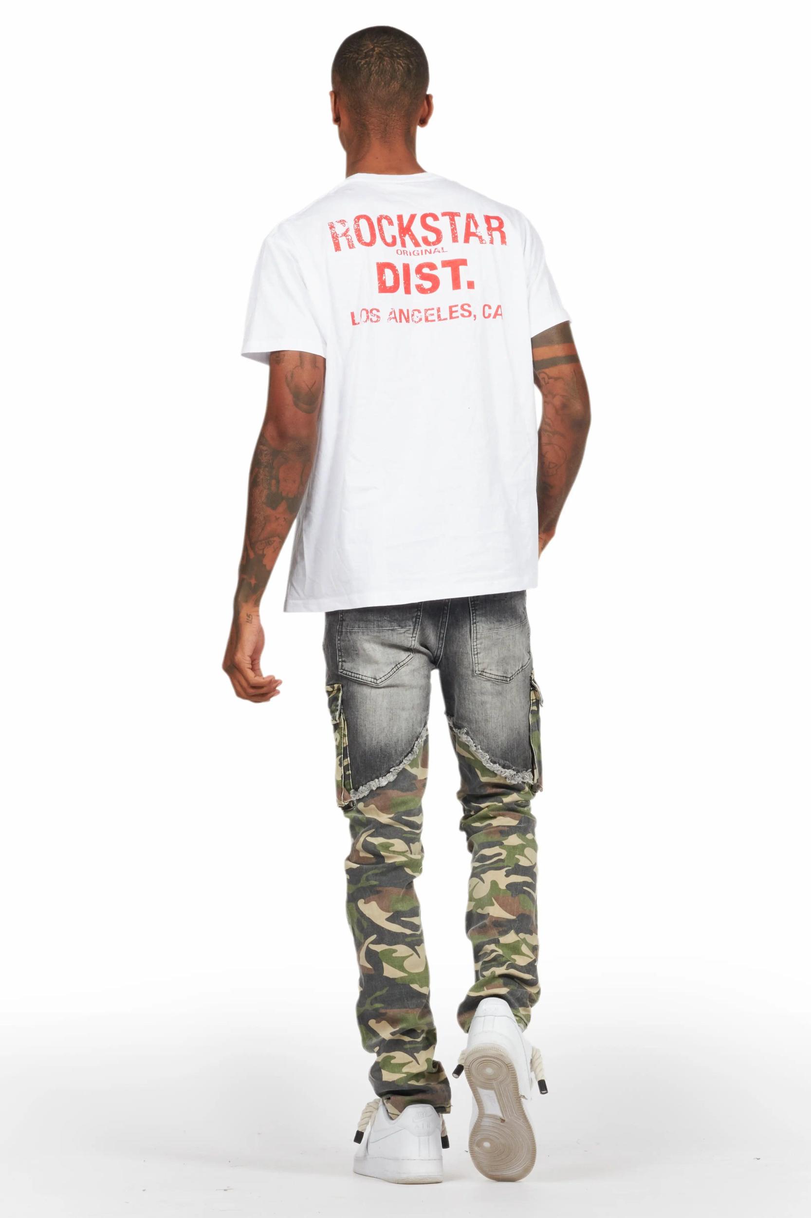 Denka Grey Slim Fit Jean Male Product Image