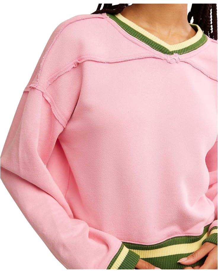 Striped Greta 1/2 Zip Product Image