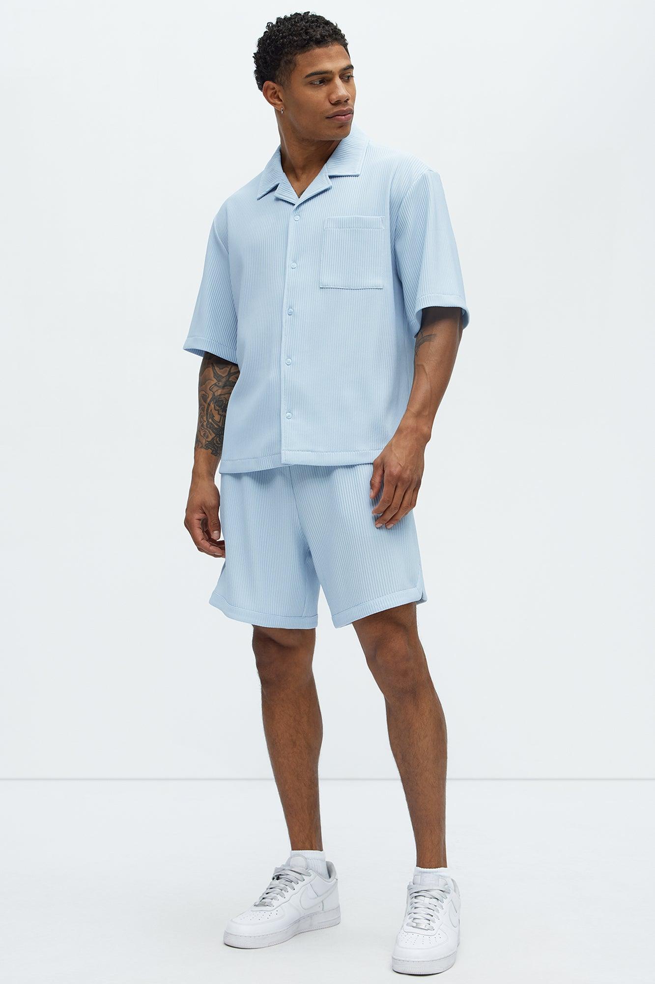 Show Up Basketball Short - Light Blue Product Image