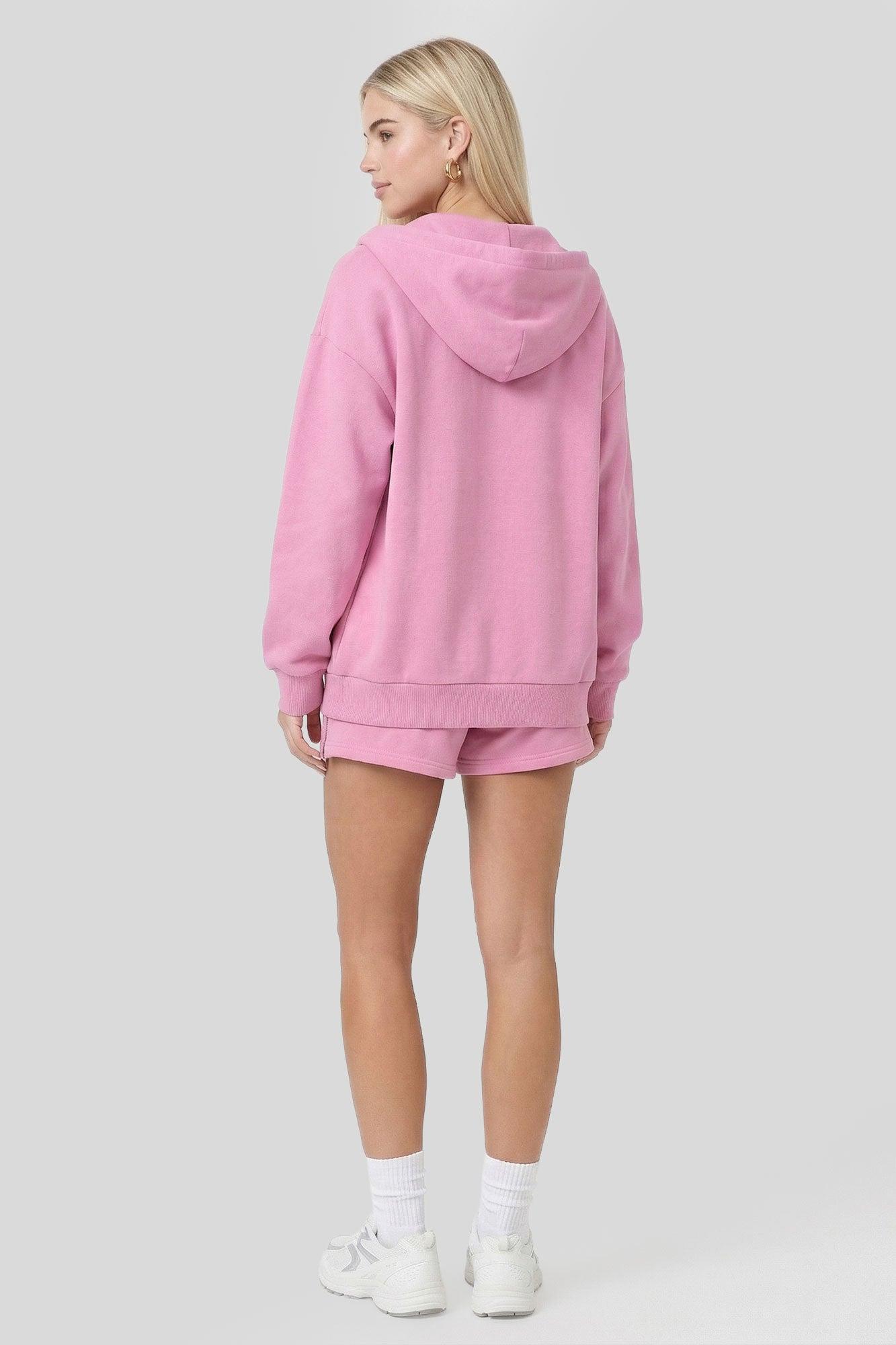 Fleece Zip-Up Hoodie Female Product Image