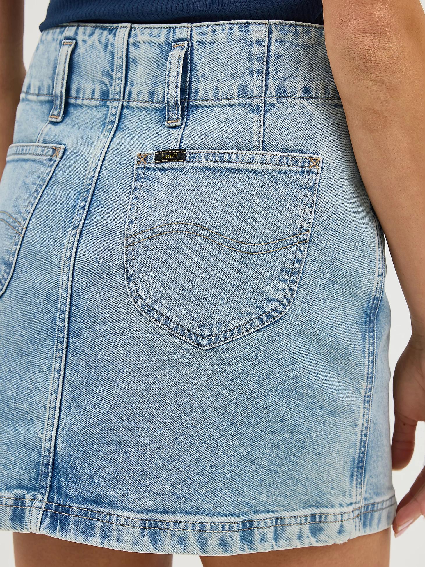 Women's High Rise Seamed Mini Skirt | Women's Skirts & Dresses | Lee® Product Image