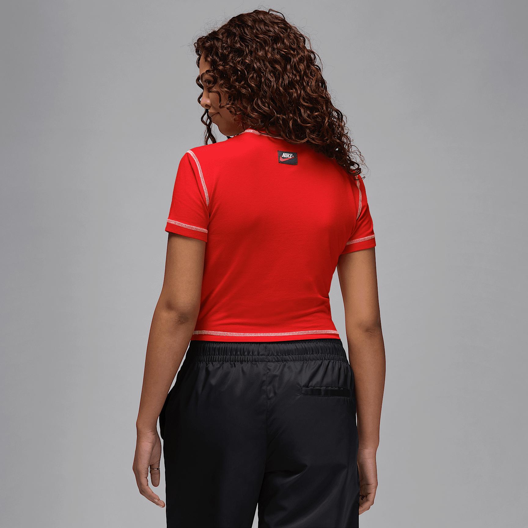 Jordan Rare Air Women's Cropped Short-Sleeve T-Shirt Product Image