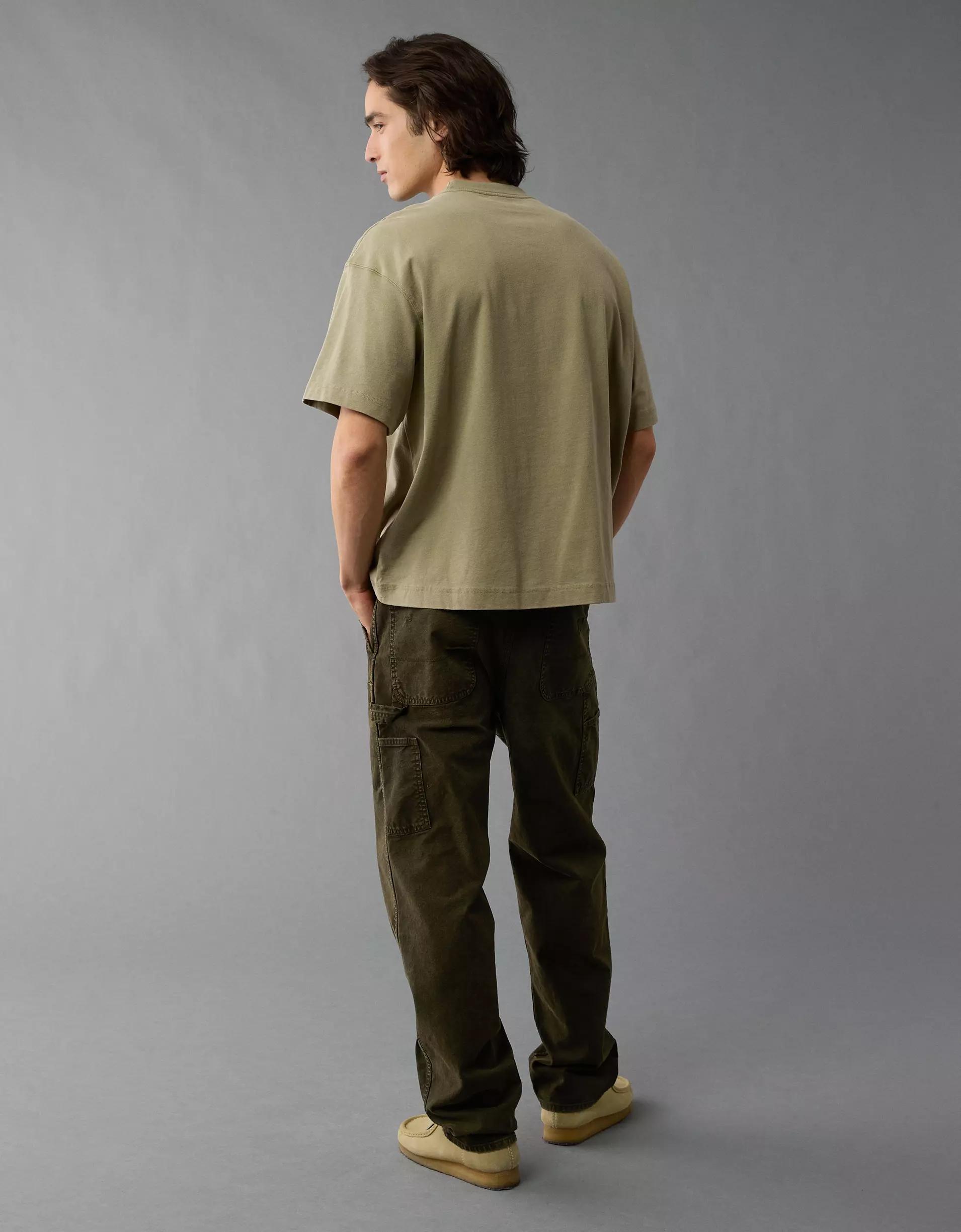 AE Boxy Sueded Jersey T-Shirt Product Image