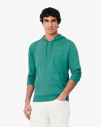 Men's Long Sleeve Hooded T-Shirt Product Image