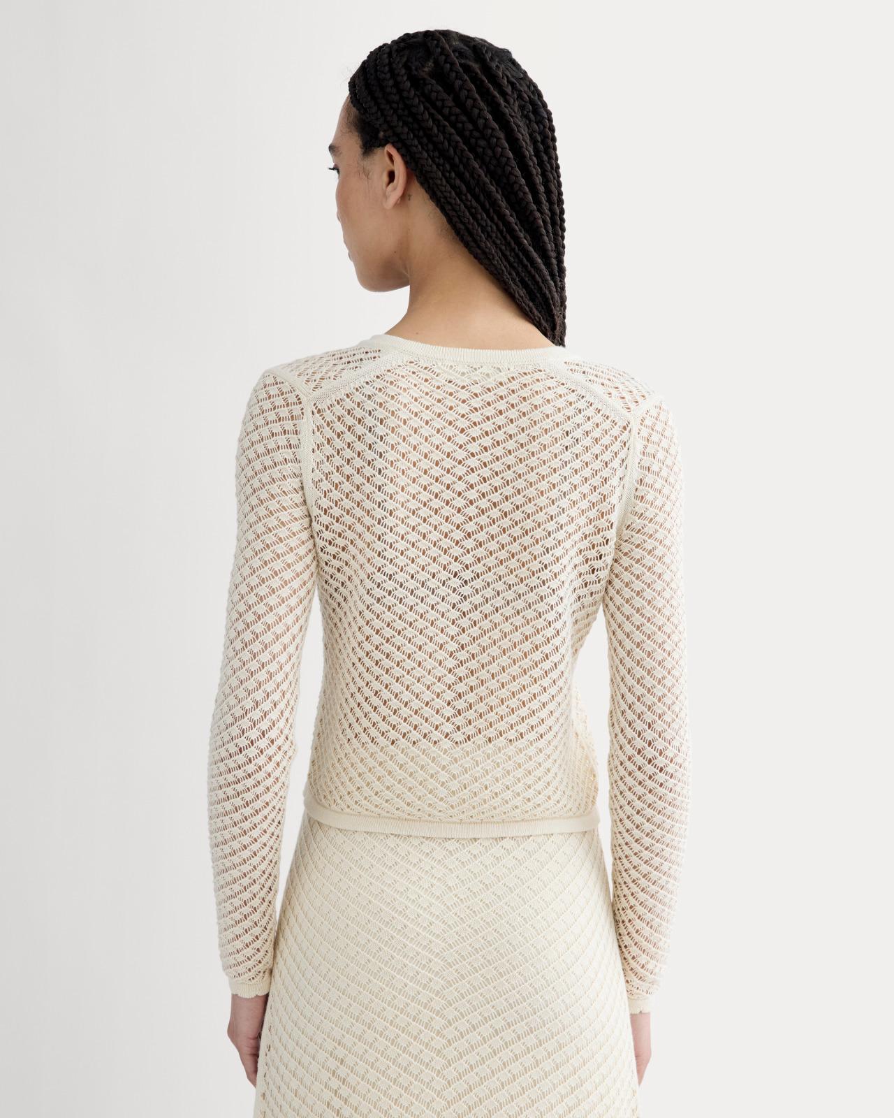 Womens Lace Knit Cardigan by Everlane Product Image