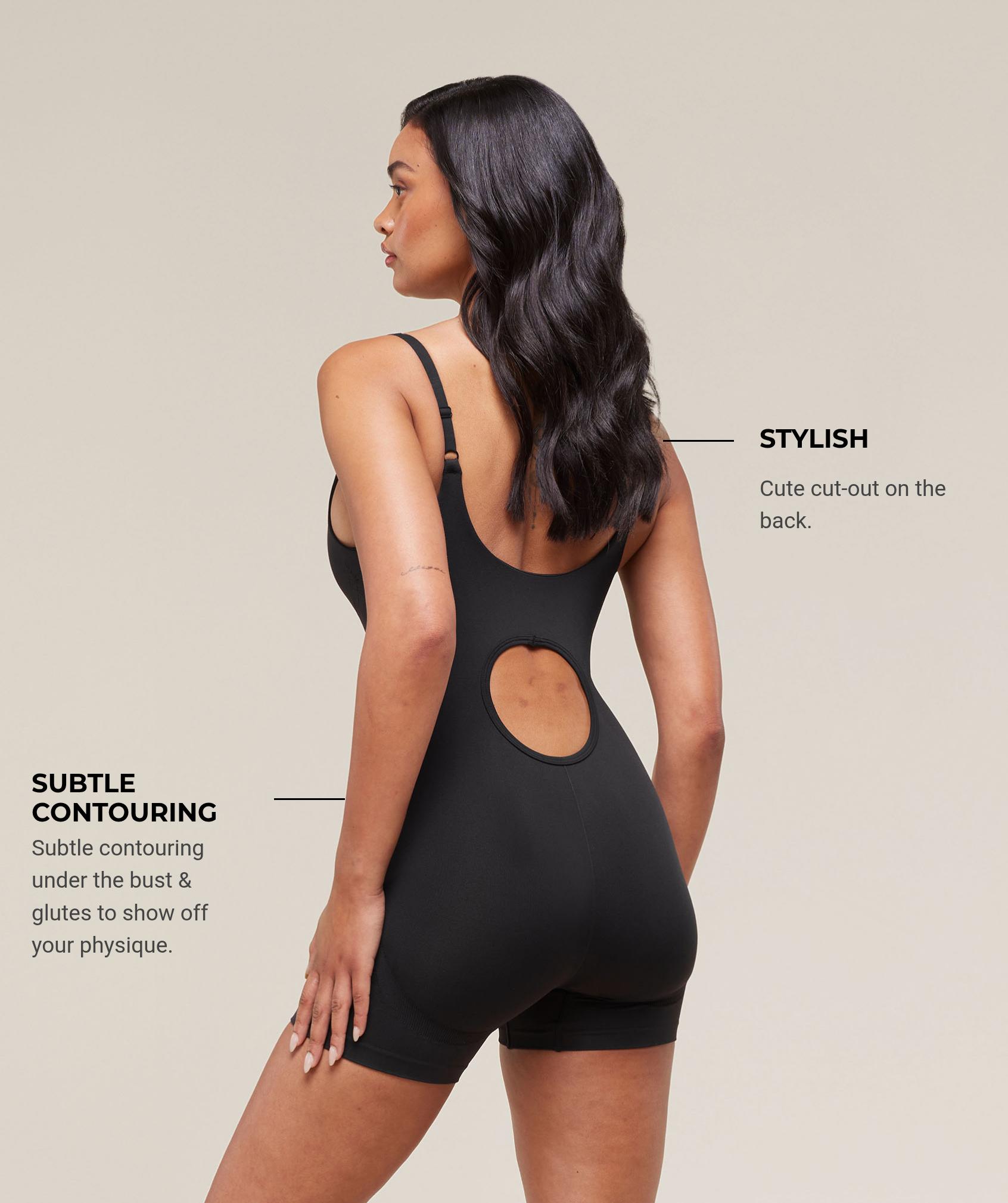 Gymshark Soft Sculpt 5" All-In-One - Black Female Product Image
