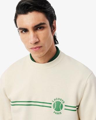 Men's Tennis Printed Fleece Sweatshirt Product Image