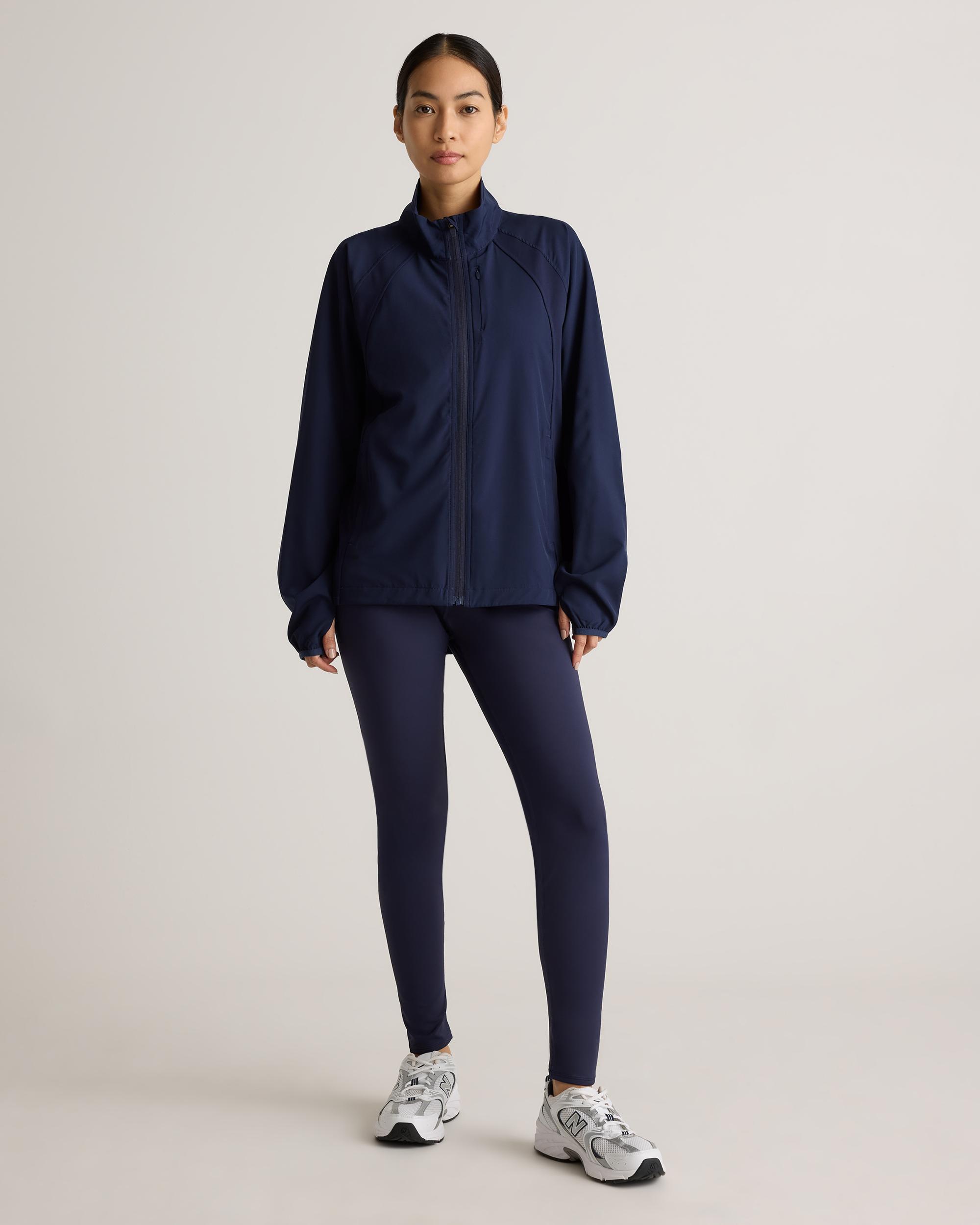 Quince | Women's Race Day Full-Zip Jacket Size XL, Recycled Polyester Product Image