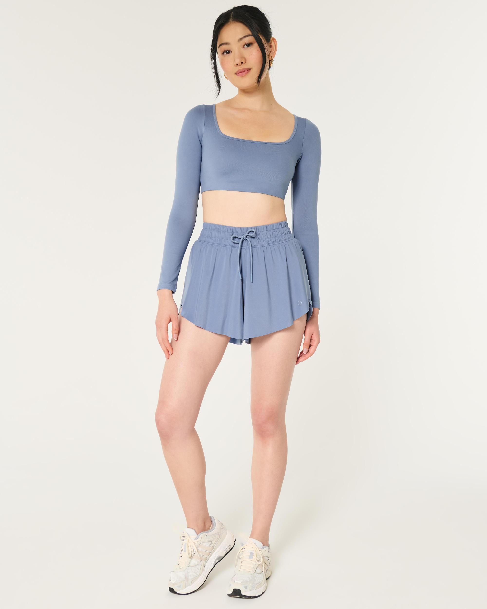 Gilly Hicks Active Recharge Ultra-Crop Long-Sleeve Top Product Image