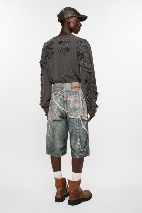 Denim shorts - loose fit Product Image