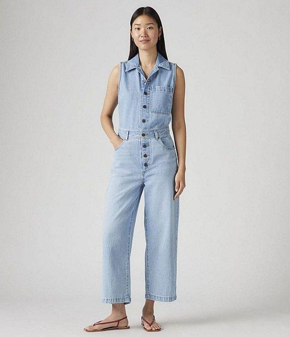 Levi's® Sleeveless Denim Jumpsuit Product Image