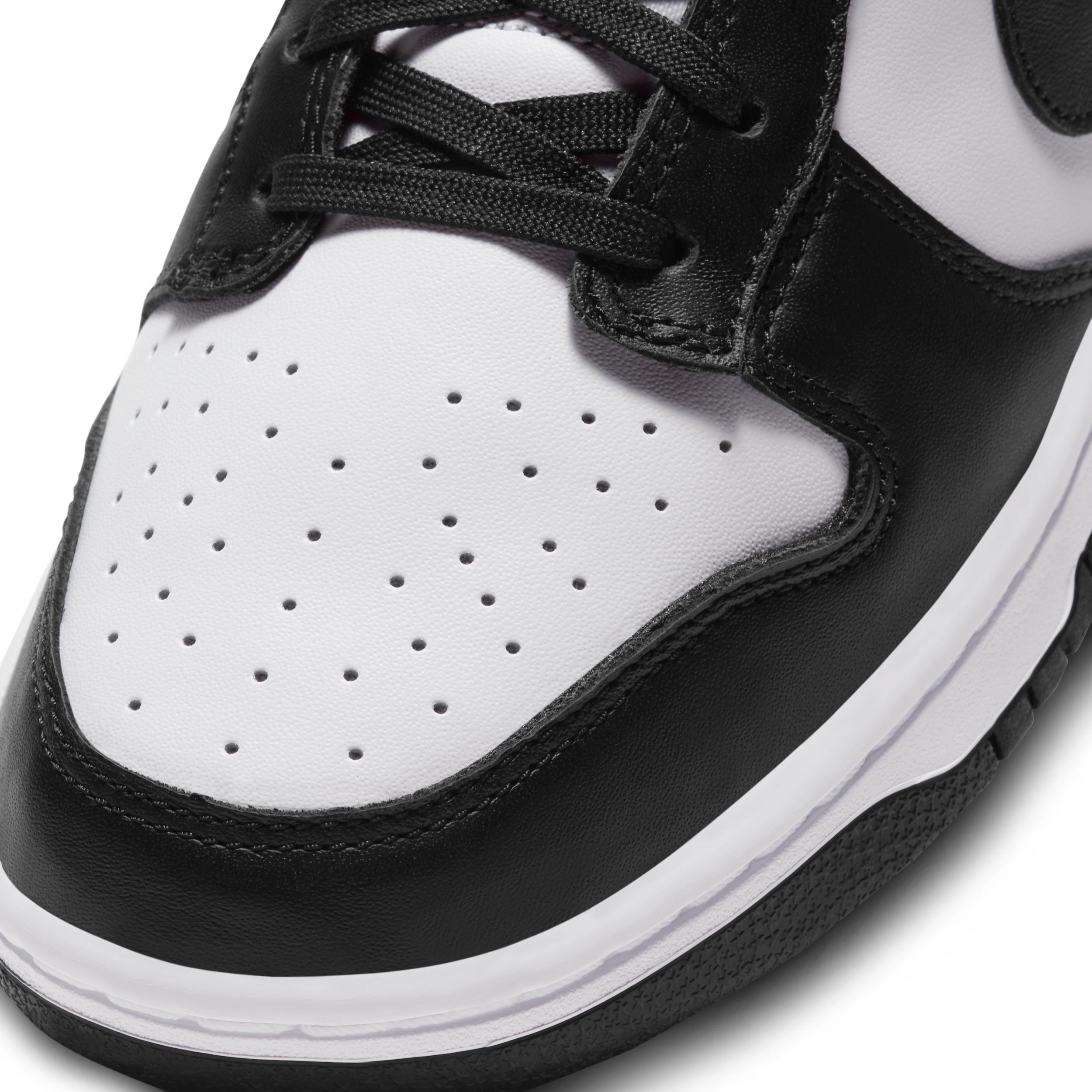 Nike Mens Nike Dunk Low Retro - Mens Shoes White/Black/White Product Image