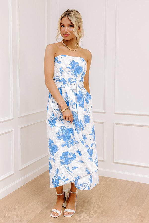 Garden Galore Floral Midi Dress Product Image