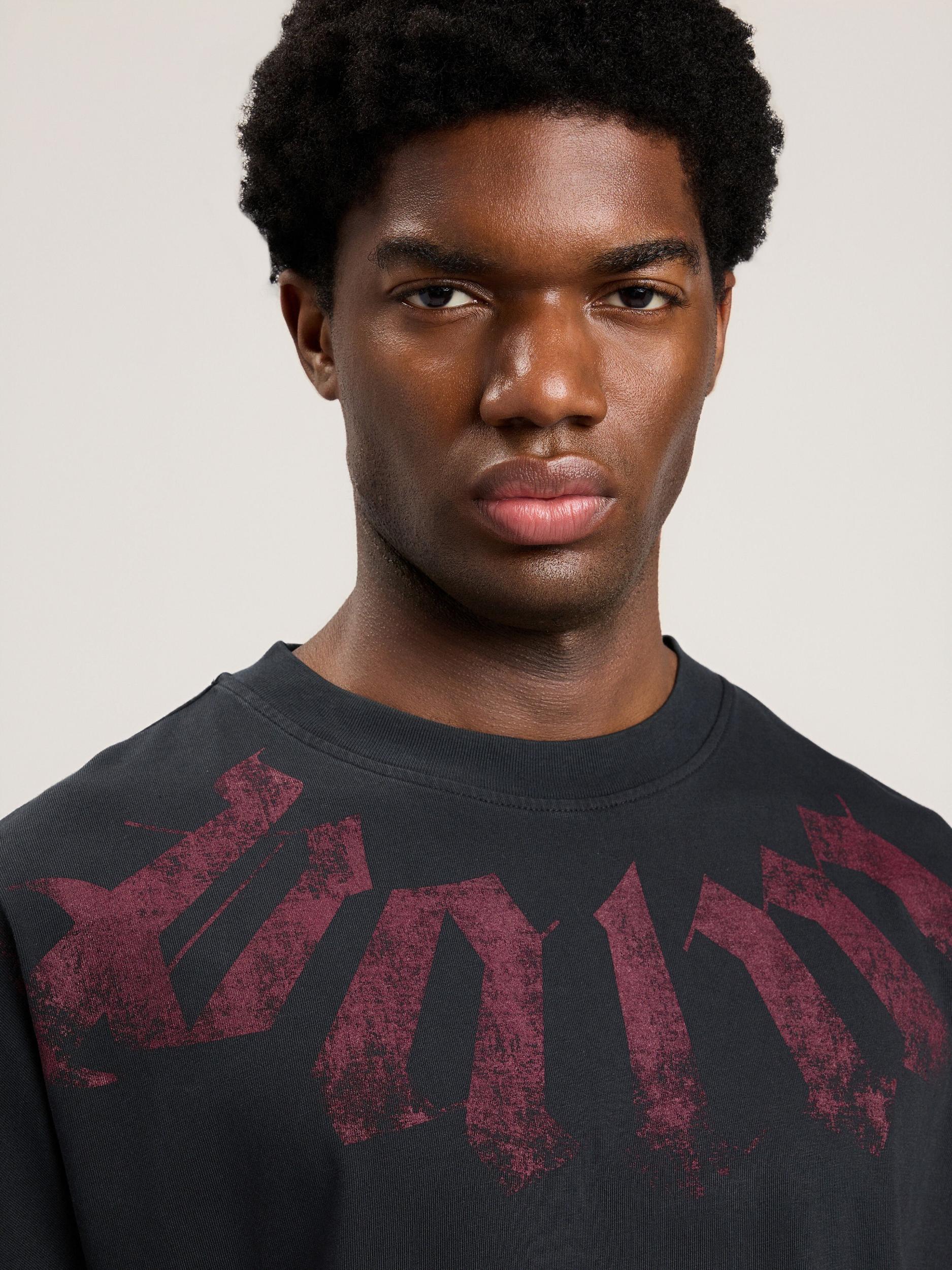 Big Neck Logo Loose T-Shirt Product Image