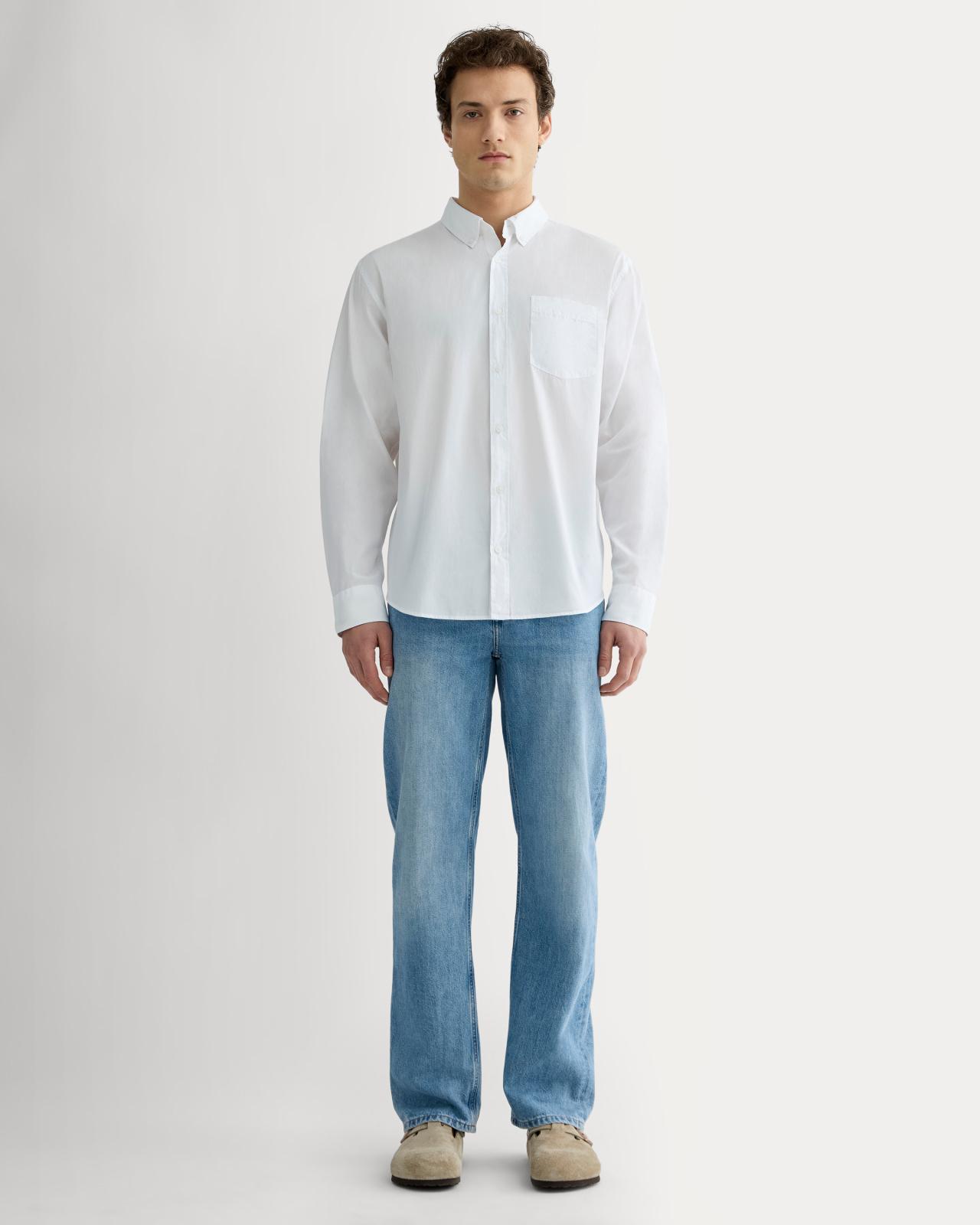 Mens Washed Poplin Shirt by Everlane Product Image