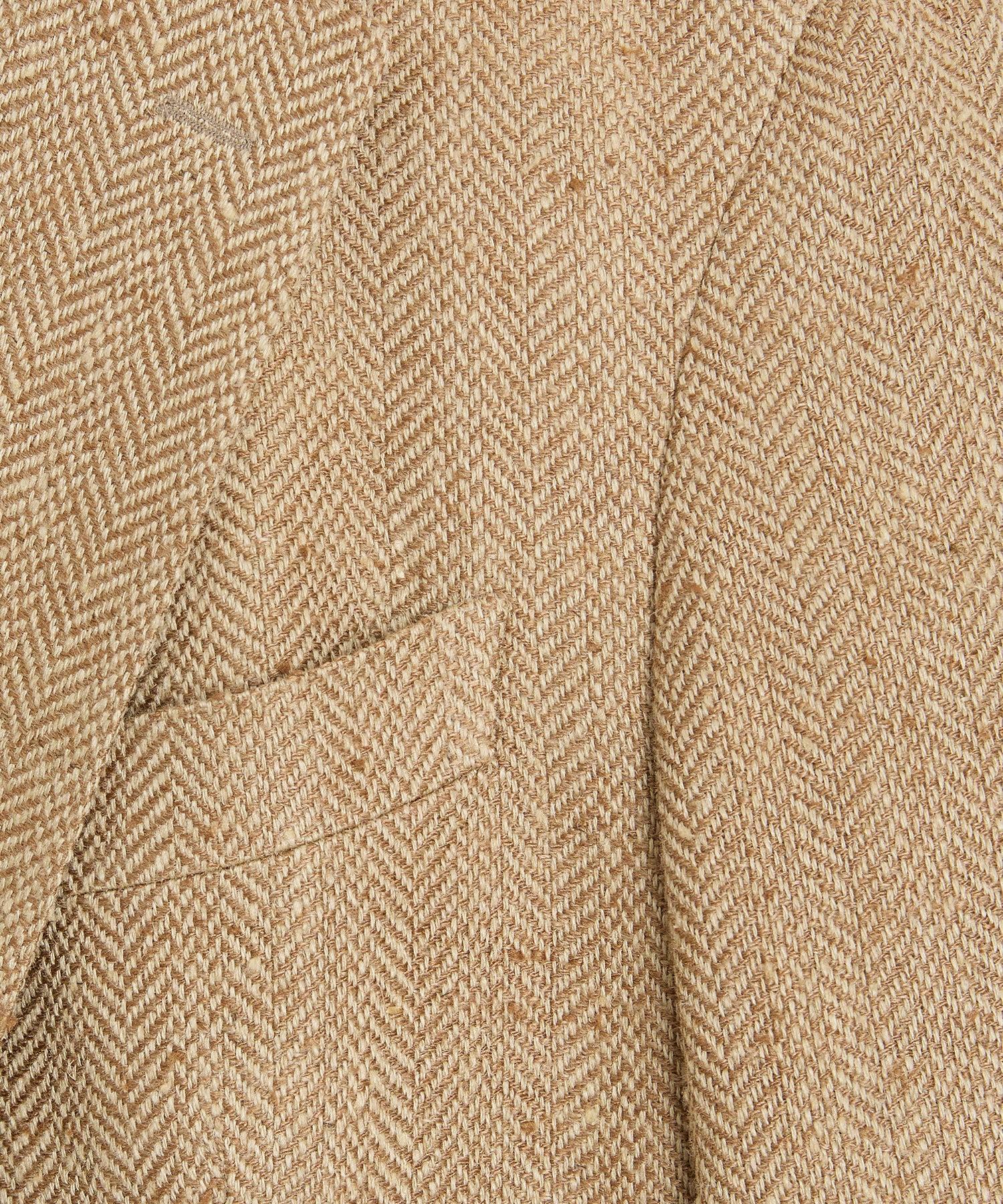 Italian Silk-Linen Herringbone Sport Coat Product Image