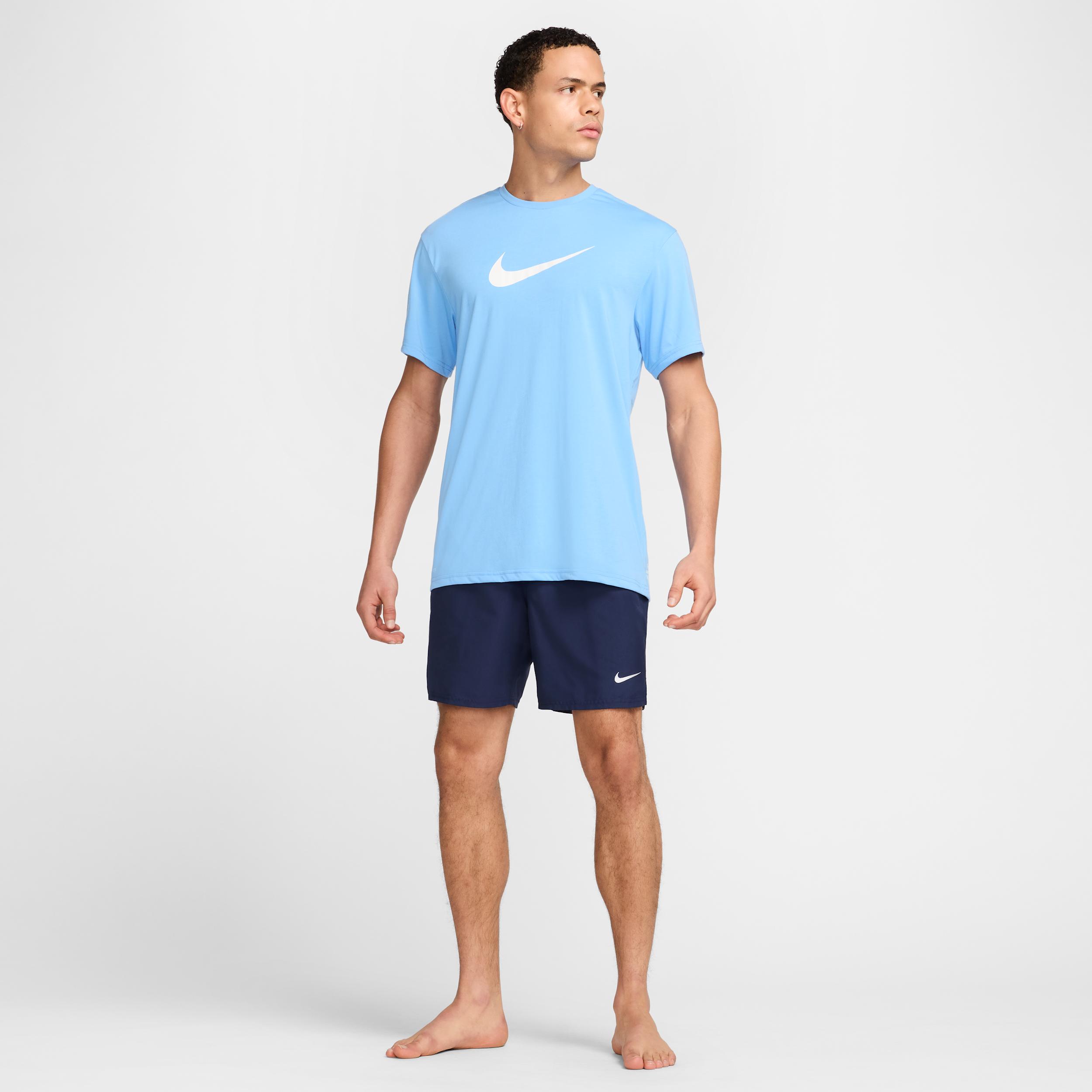 Nike Swim Hydroguard Men's Short-Sleeve Top Product Image