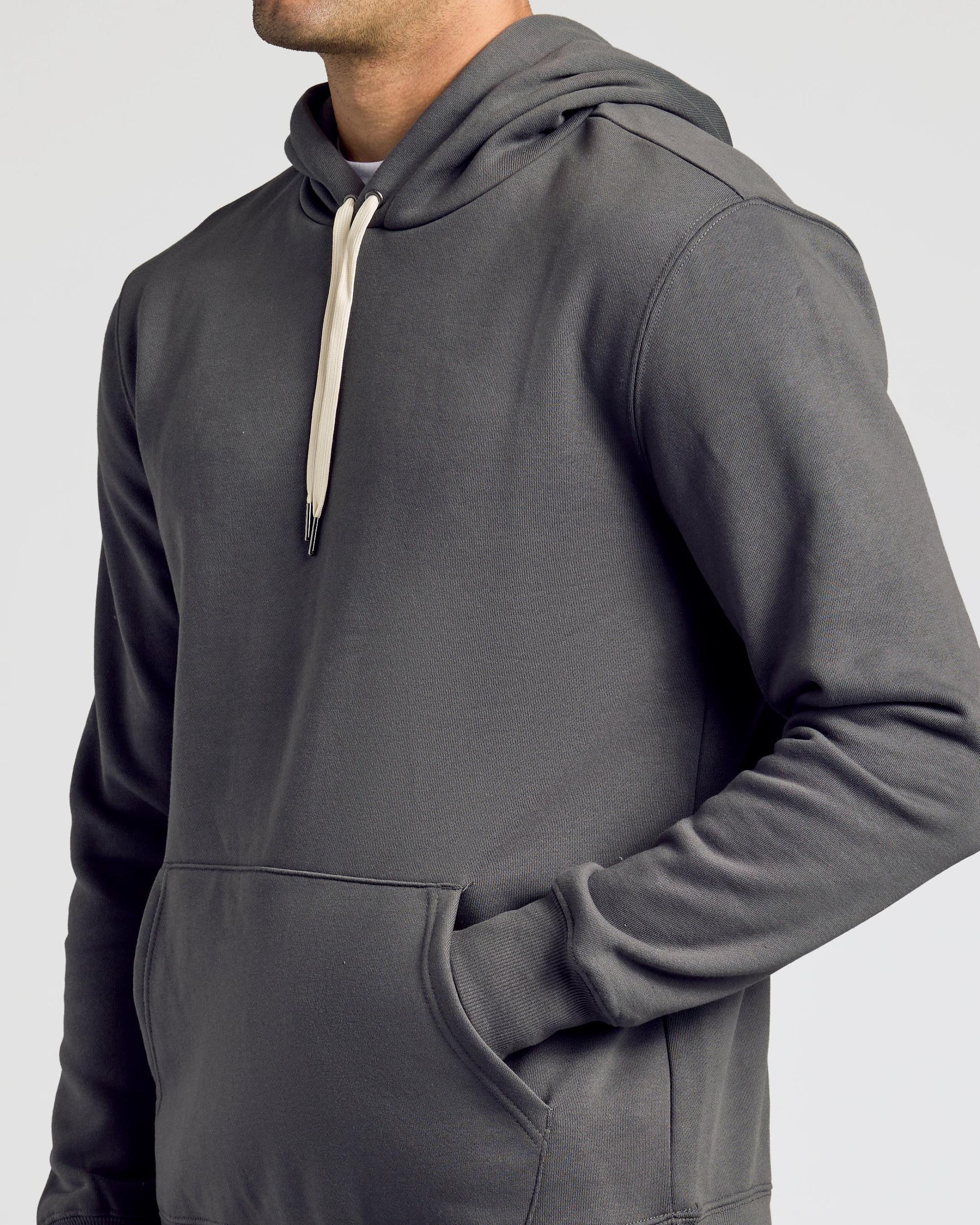 Carbon Fleece French Terry Pullover Hoodie Product Image