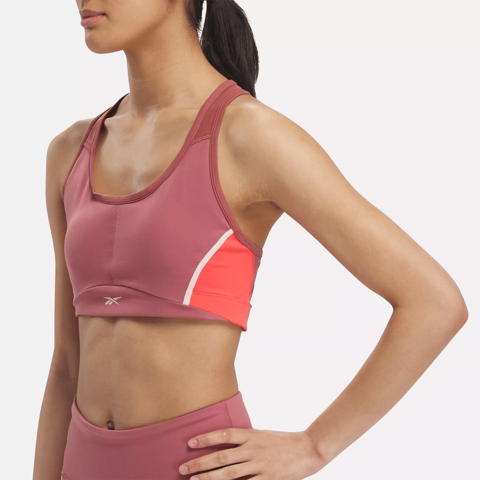 Women's Lux Racer Padded Colorblock Bra Female Product Image