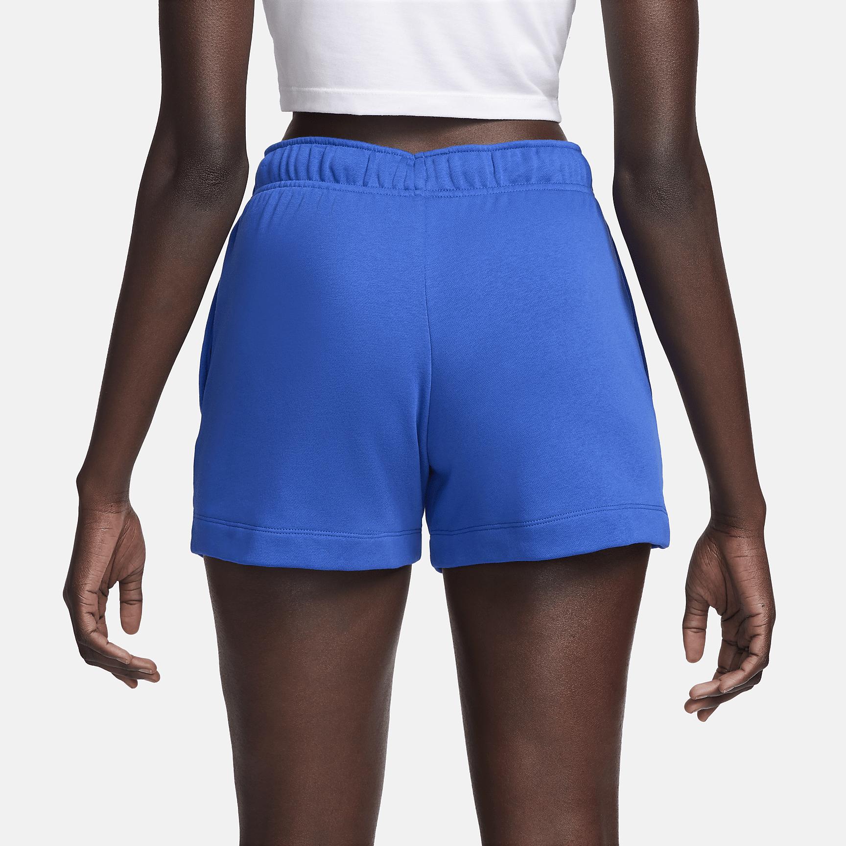 Womens Nike Sportswear Club Fleece Mid-Rise Shorts | DQ5802-480 Product Image