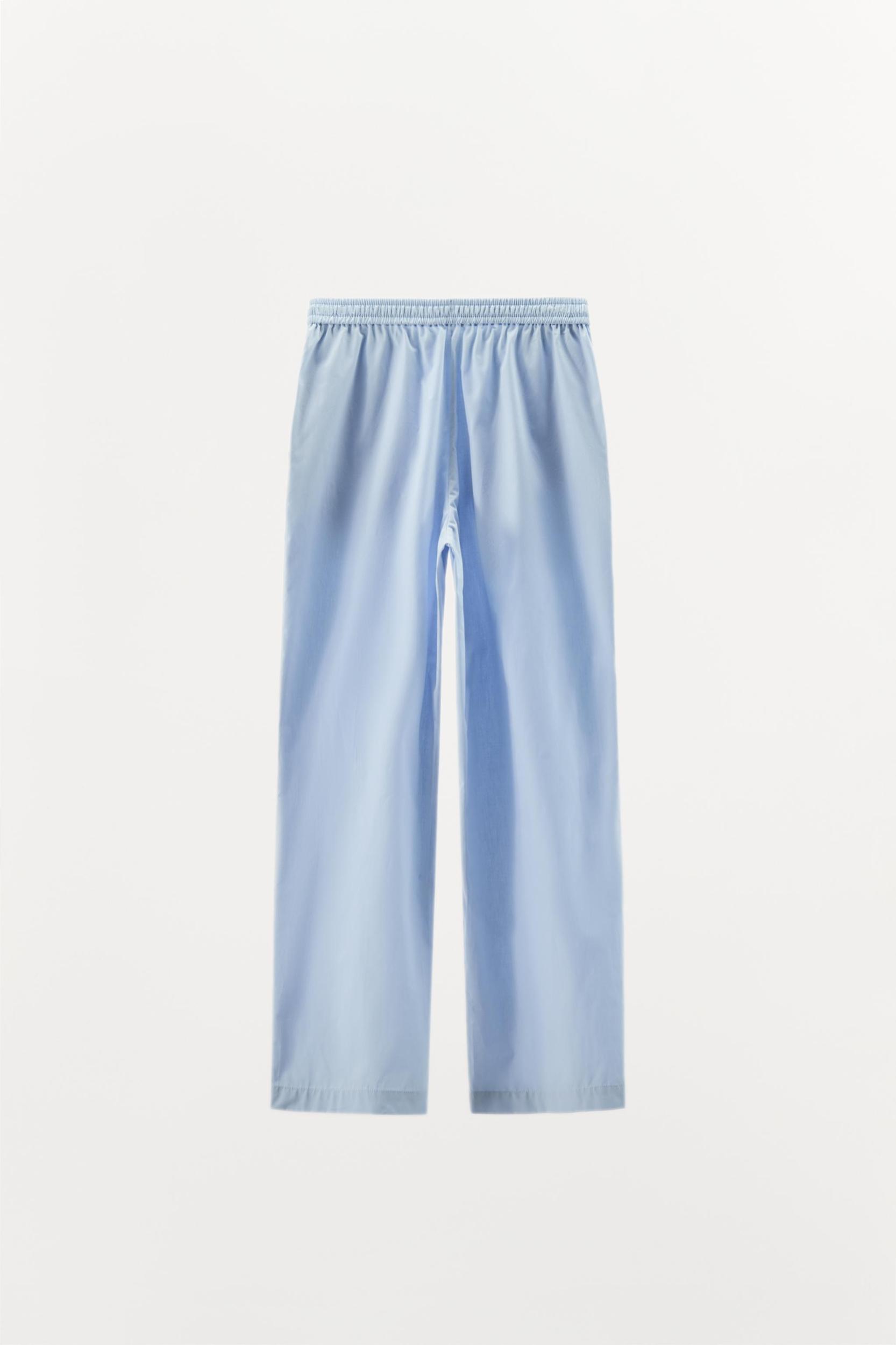 COTTON PAJAMA PANTS Product Image