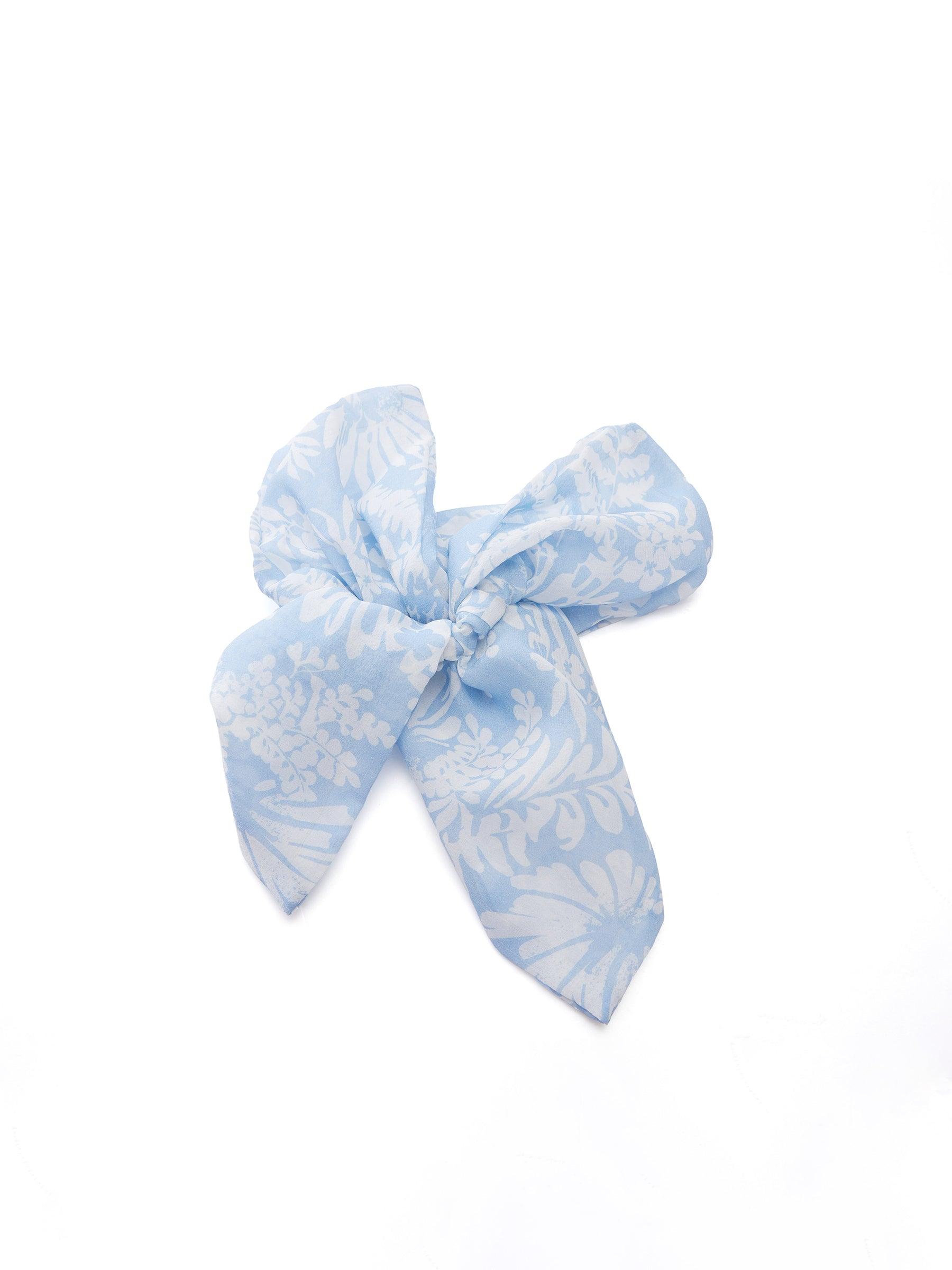 Pre-Order 10MM Mulberry Silk Floral Print Women Skirt With Scrunchie Product Image