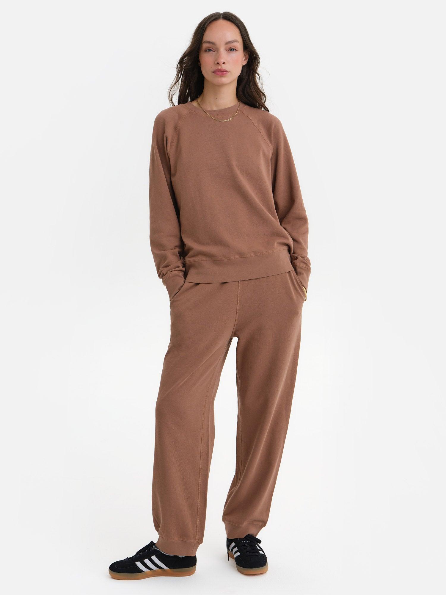 Organic Lightweight Terry Raglan Sweatshirt Female Product Image