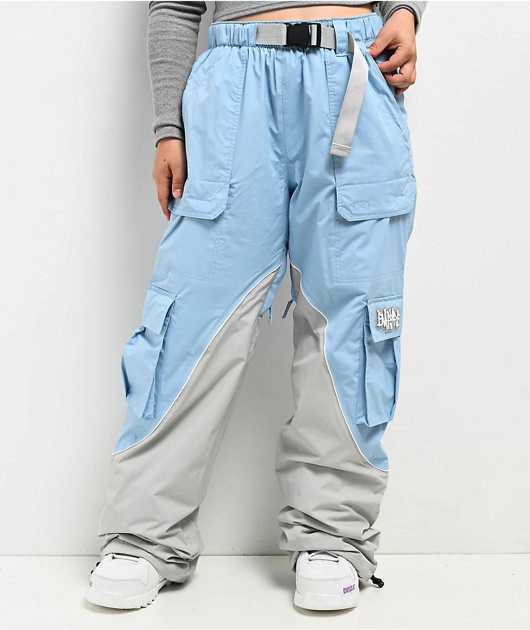 Empyre Lucky Duck Blue & Grey Snowboard Pants Product Image