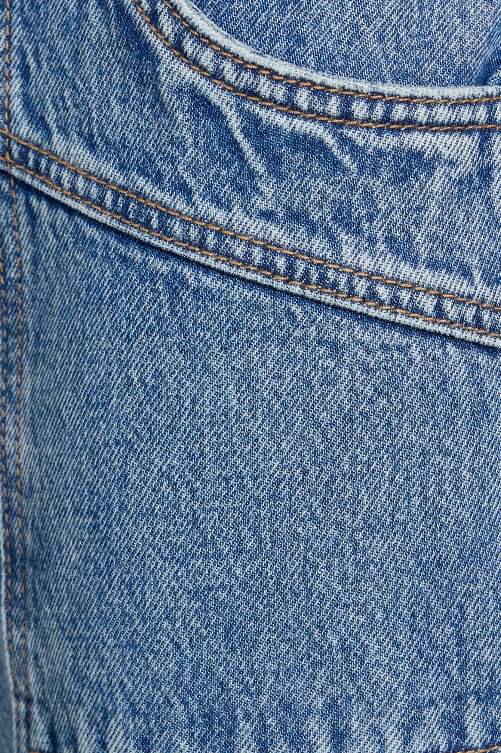 High Rise Wide Cargo Jeans Product Image