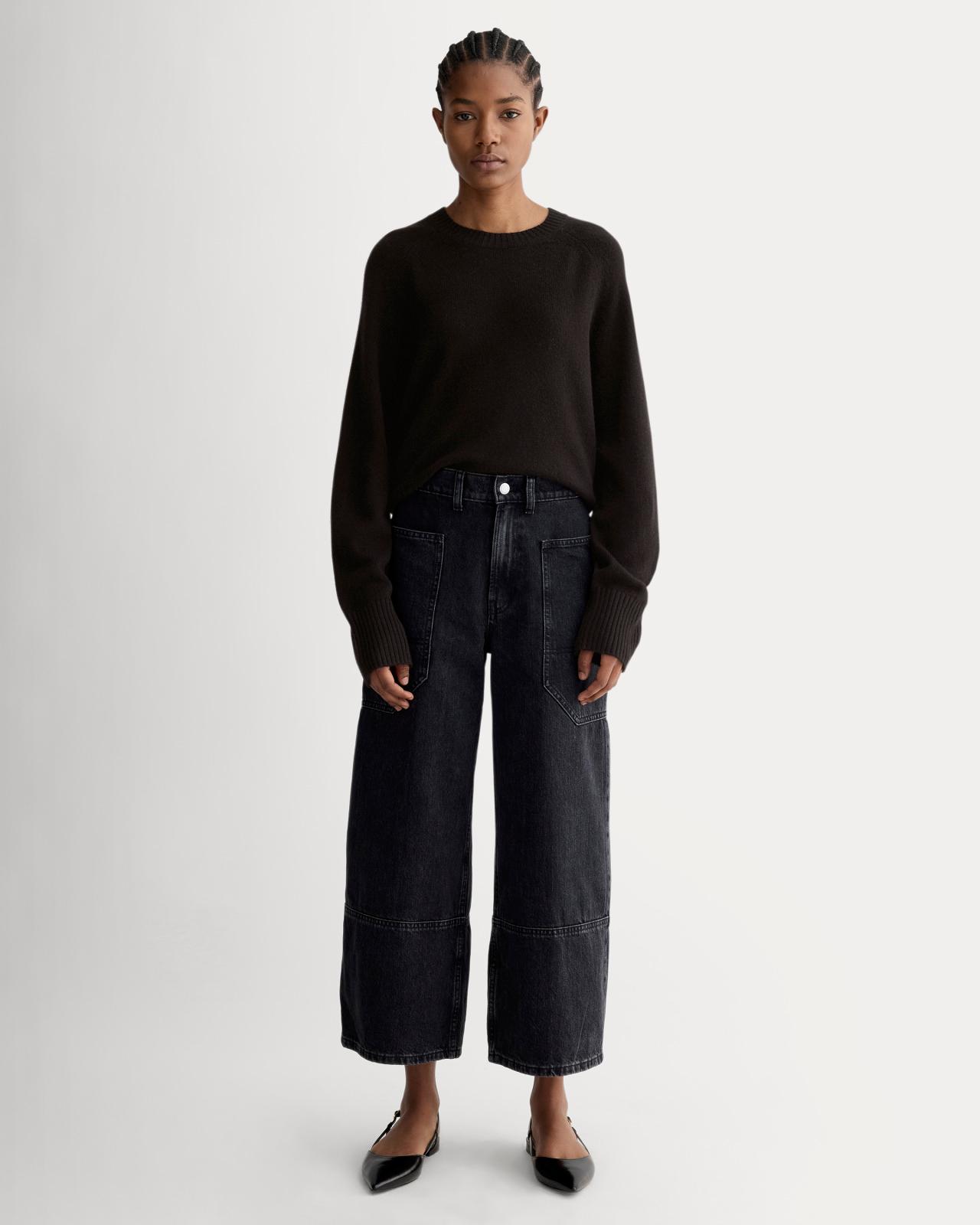 Womens Boxy Crew in Cashmere Sweater by Everlane Product Image